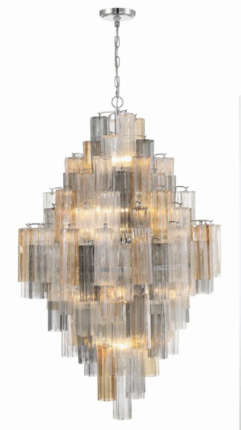 Ayla Tiered 20-Light Chandelier