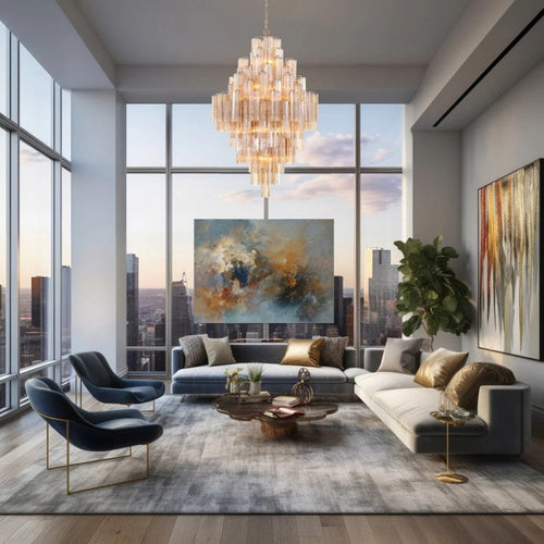 Ayla Tiered 20-Light Chandelier