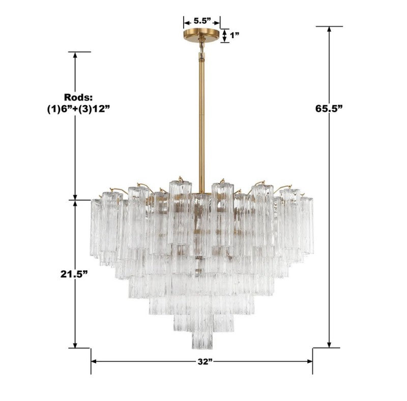 Ayla Round 16-Light Chandelier