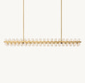 Akachon Rectangular Chandelier 72"