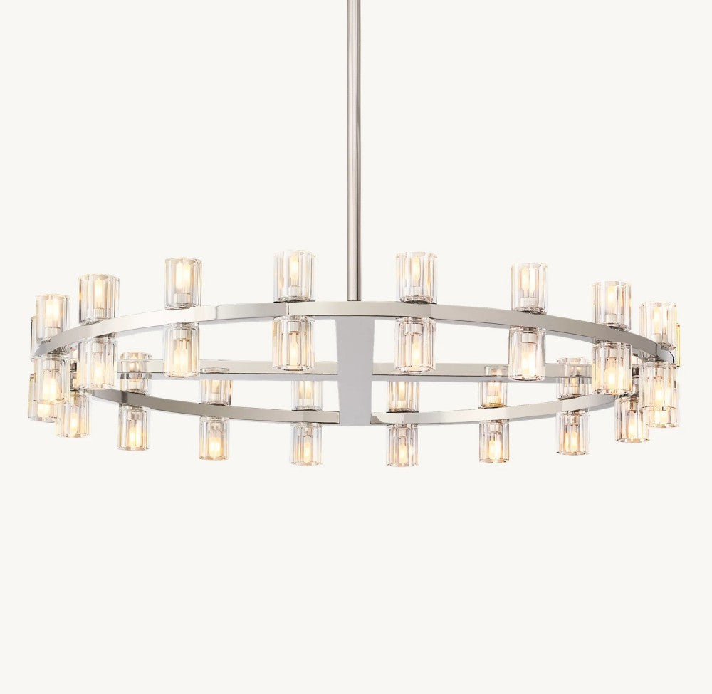 Akachon Round Chandelier 36"