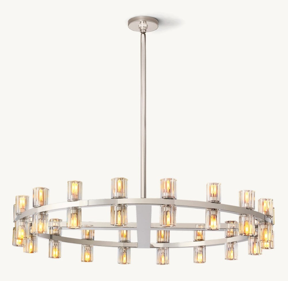 Akachon Round Chandelier 36"