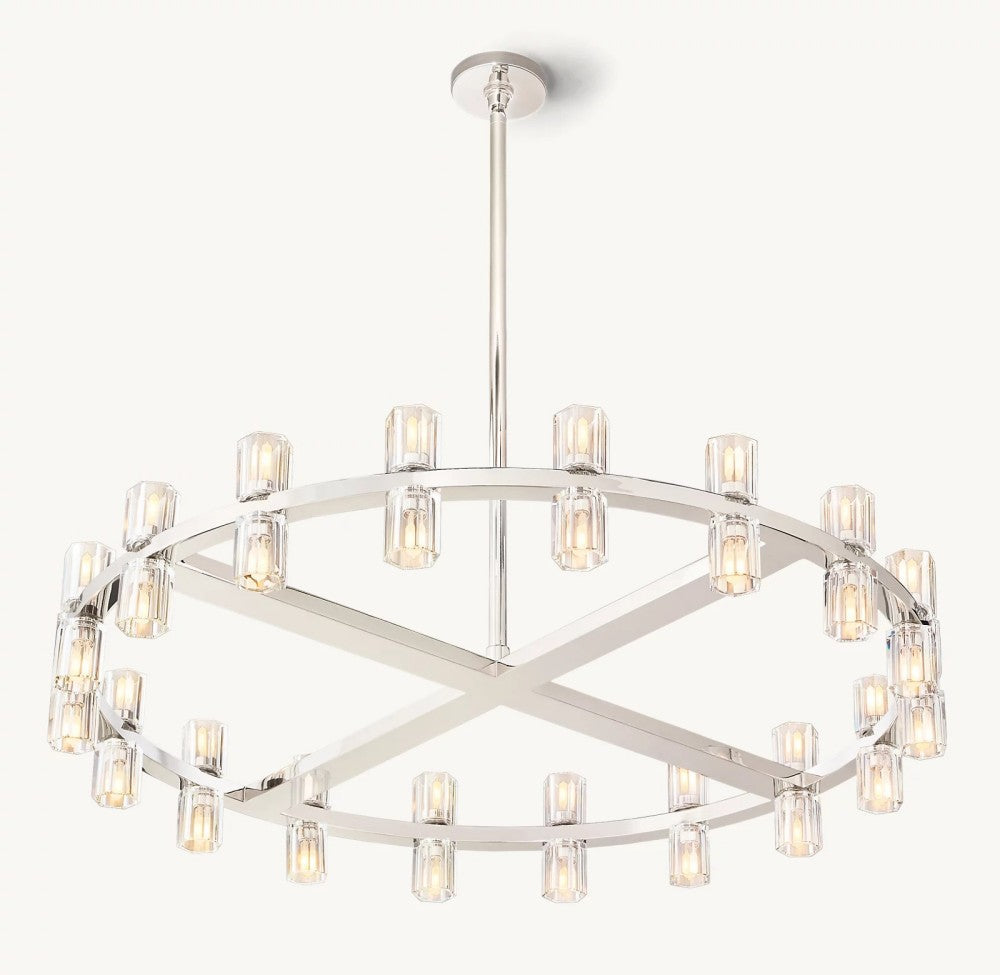 Akachon Round Chandelier 36"