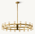Akachon Round Chandelier 36"
