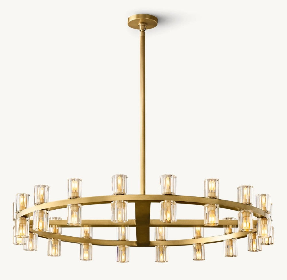 Akachon Round Chandelier 36"