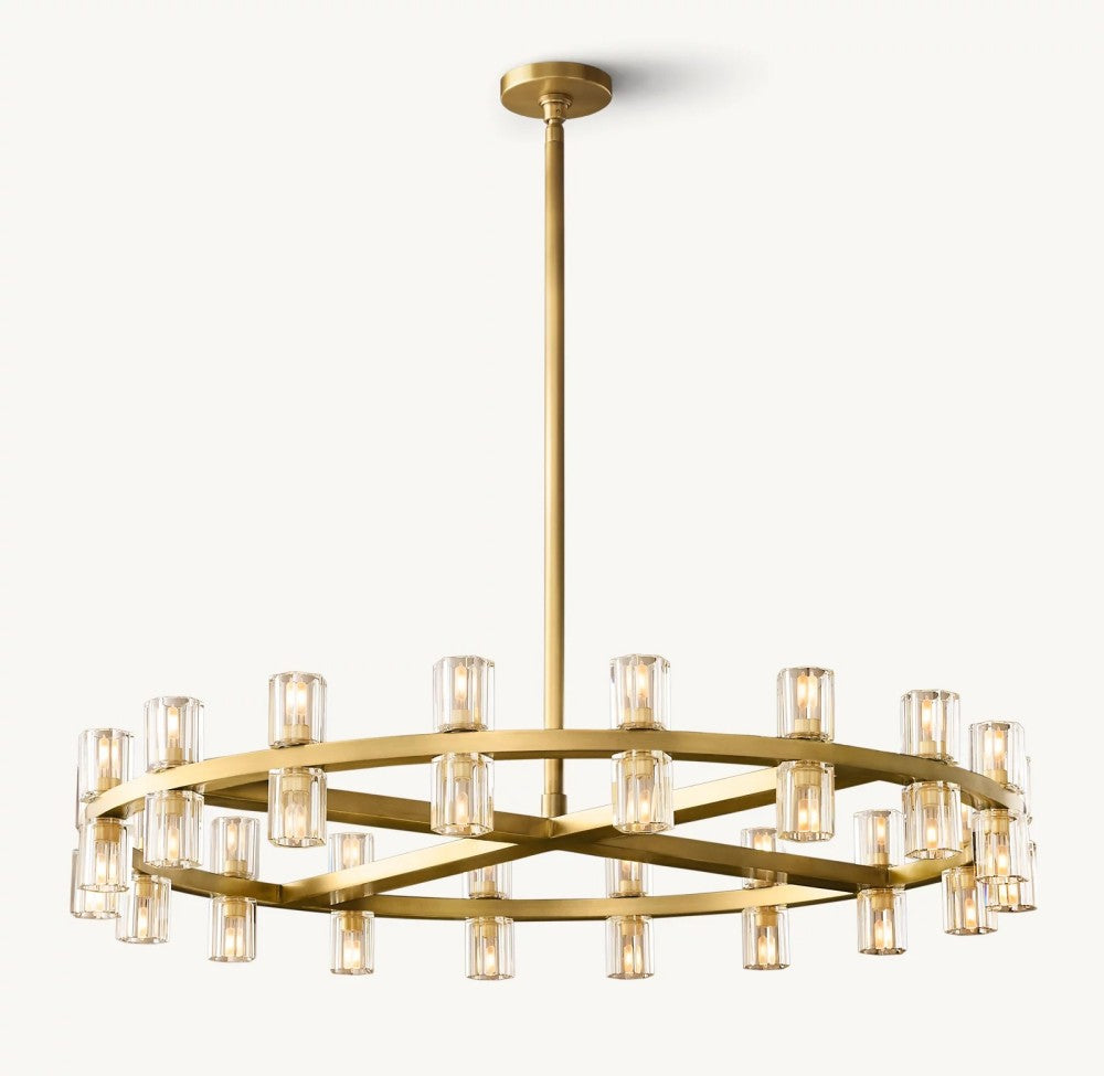 Akachon Round Chandelier 36"