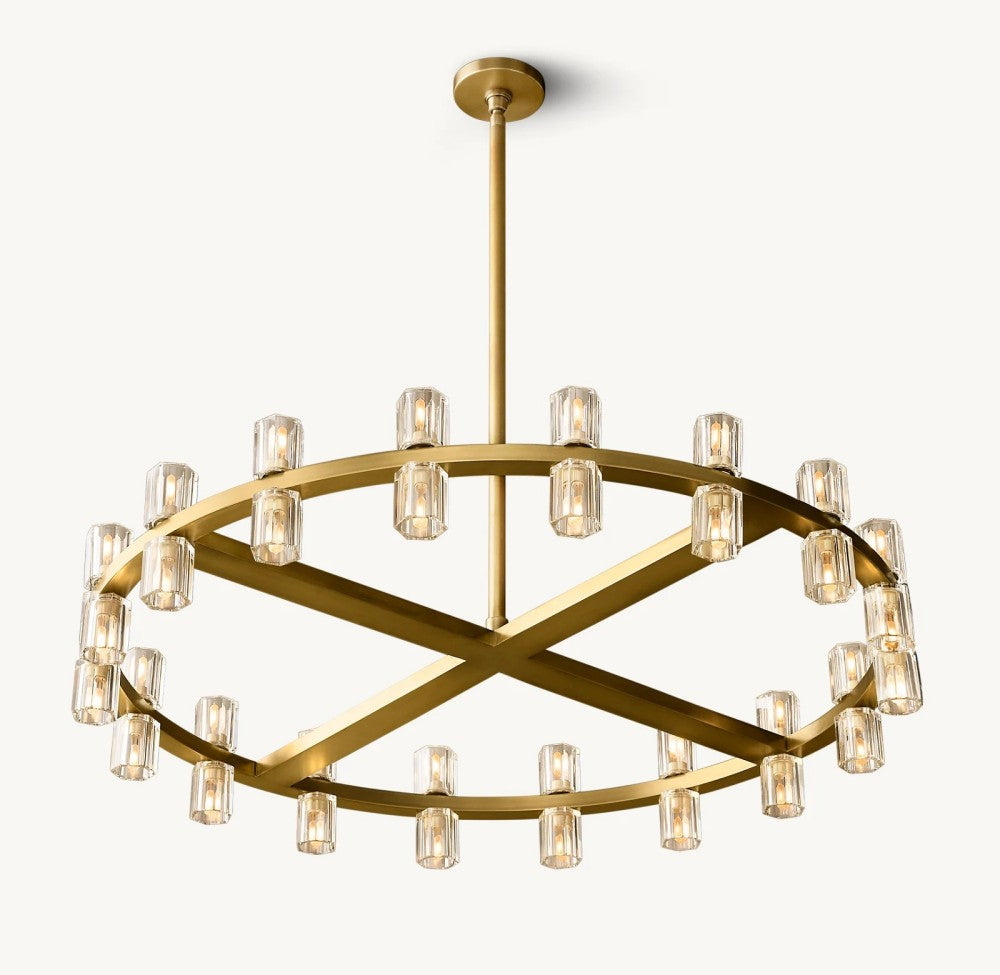 Akachon Round Chandelier 36"