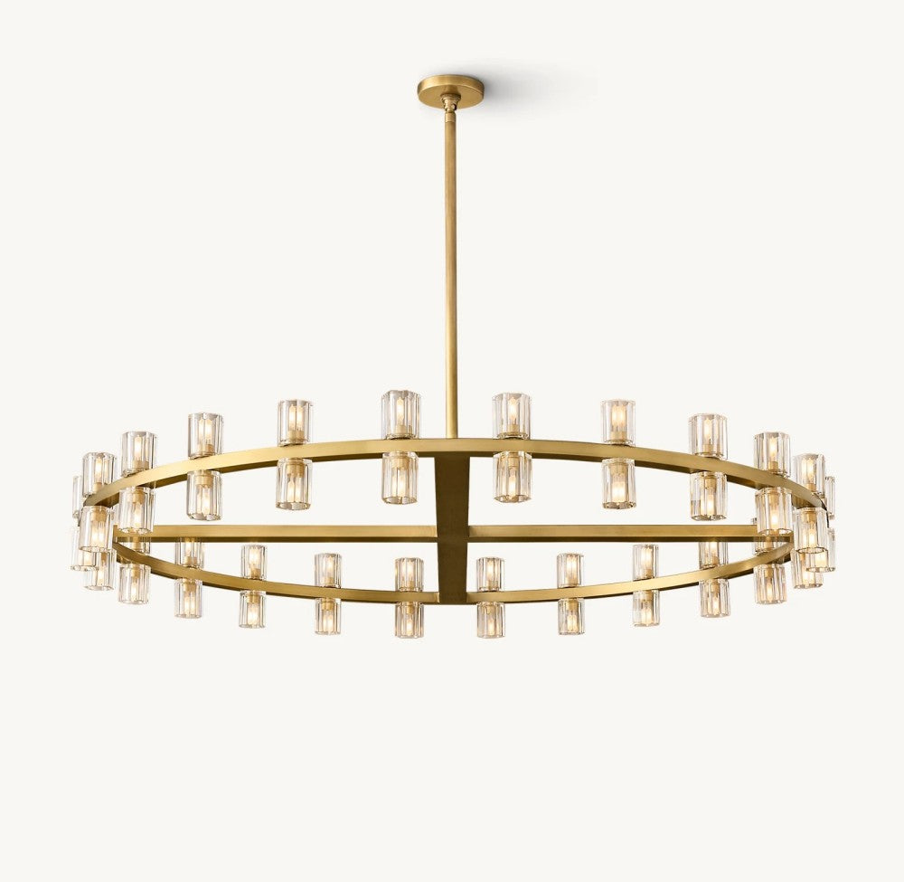 Akachon Round Chandelier 48"