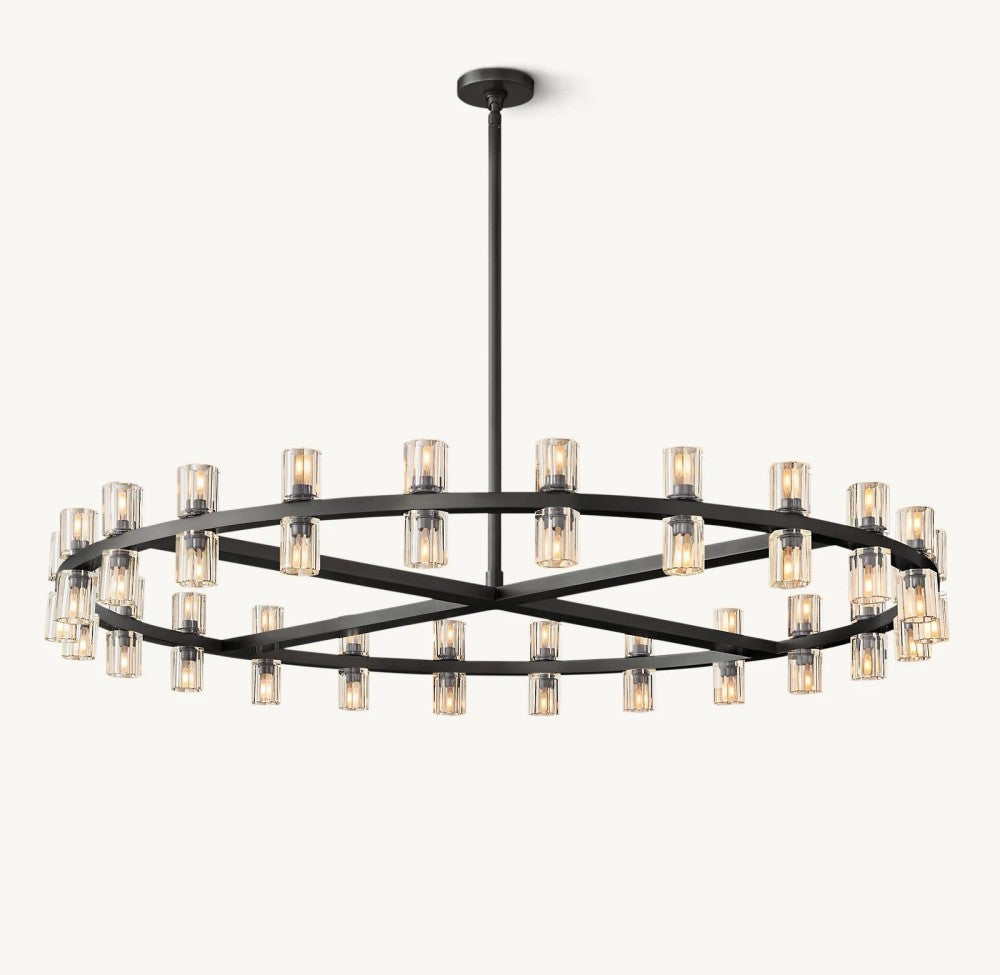 Akachon Round Chandelier 48"