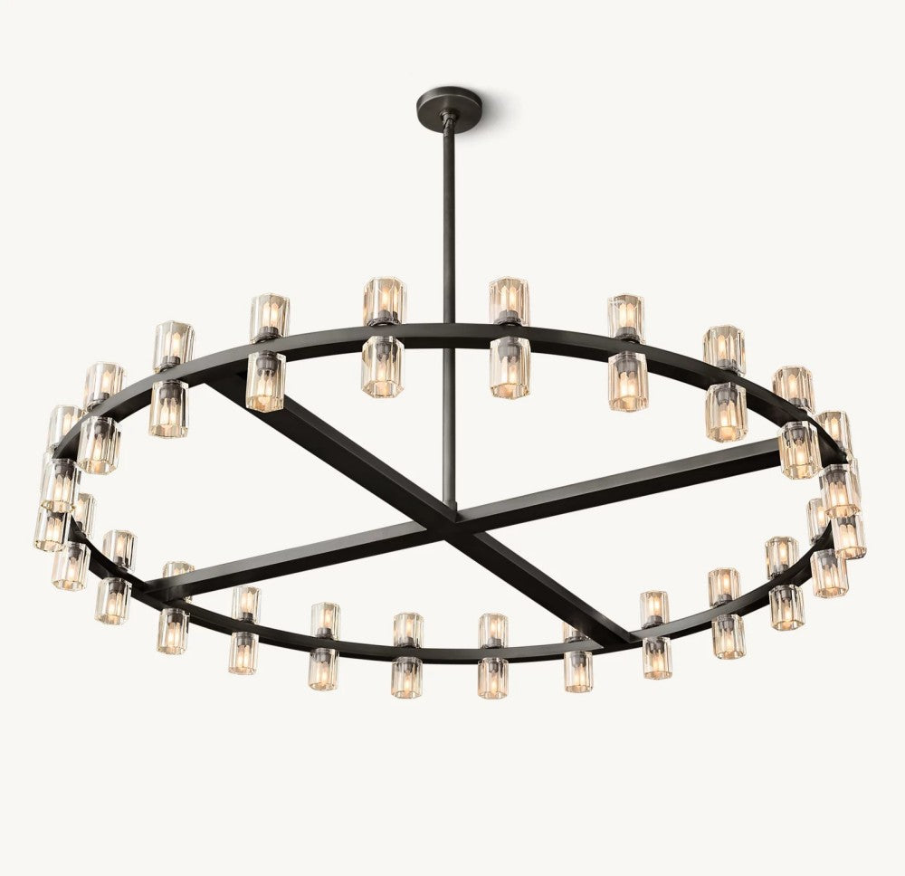 Akachon Round Chandelier 48"
