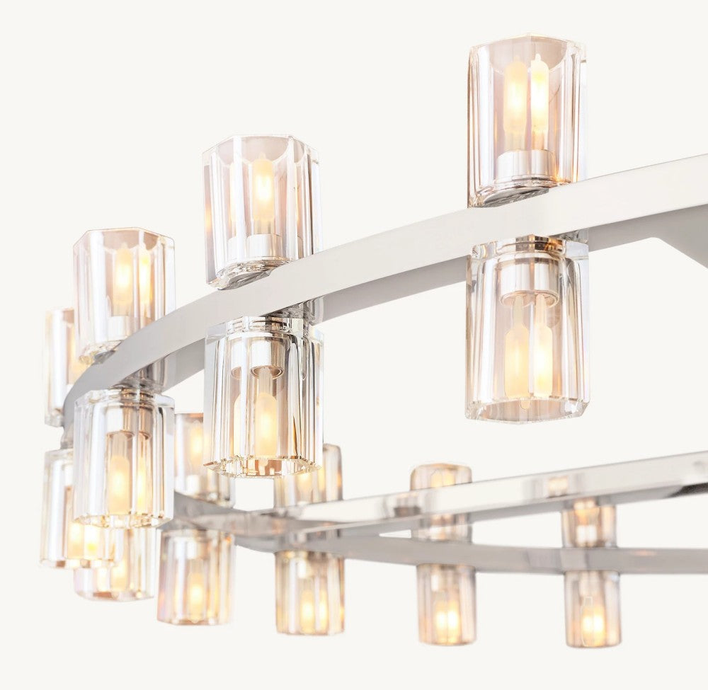 Akachon Round Chandelier 48"
