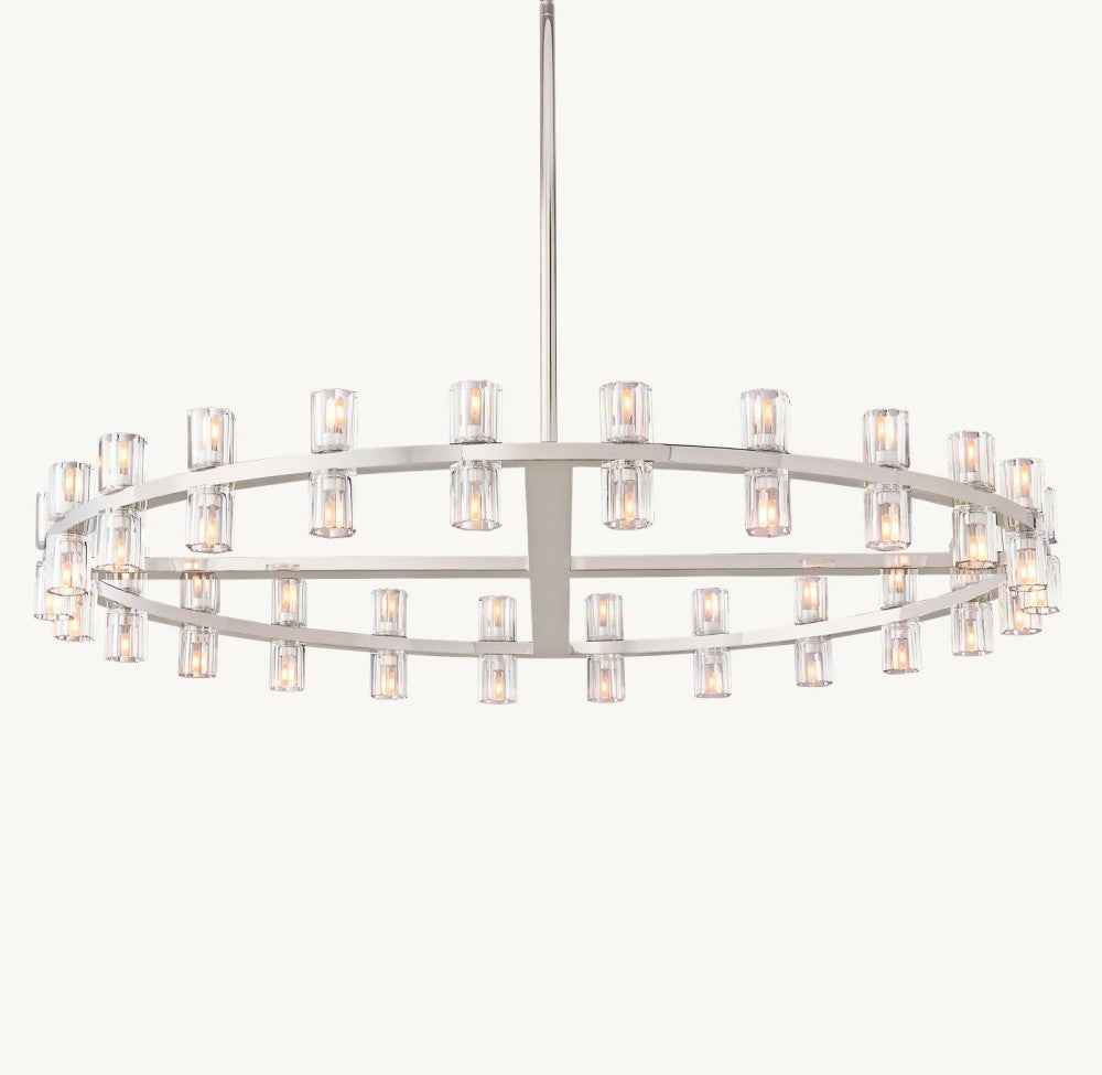 Akachon Round Chandelier 48"