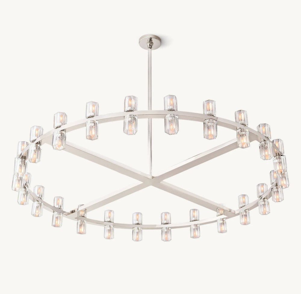 Akachon Round Chandelier 48"
