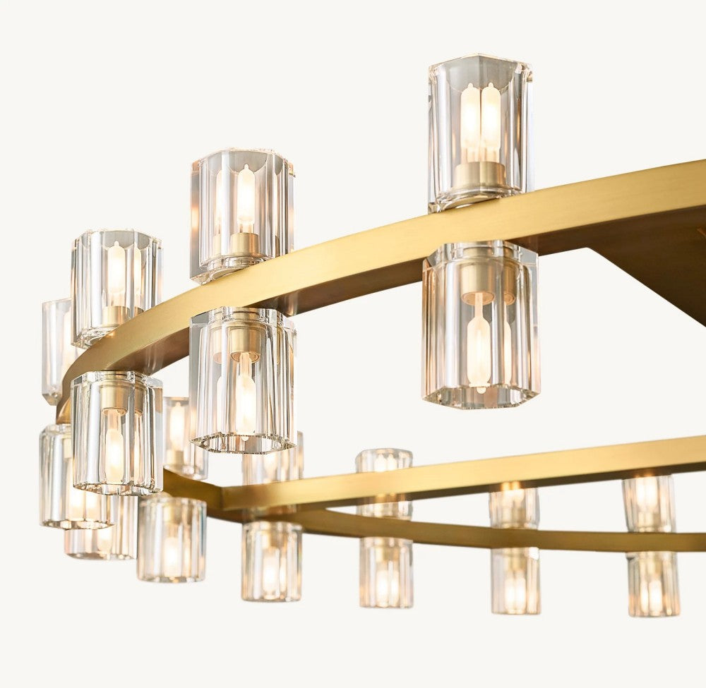 Akachon Round Chandelier 48"