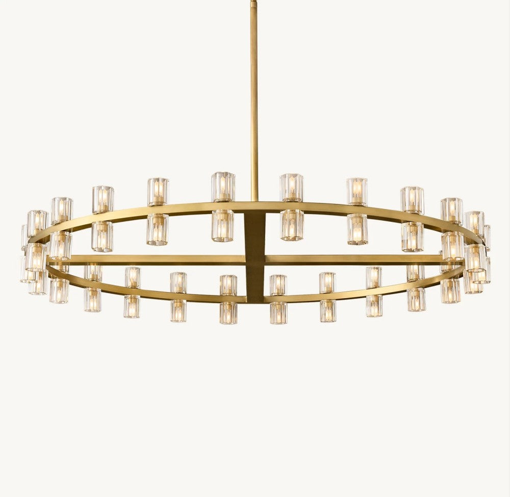 Akachon Round Chandelier 48"