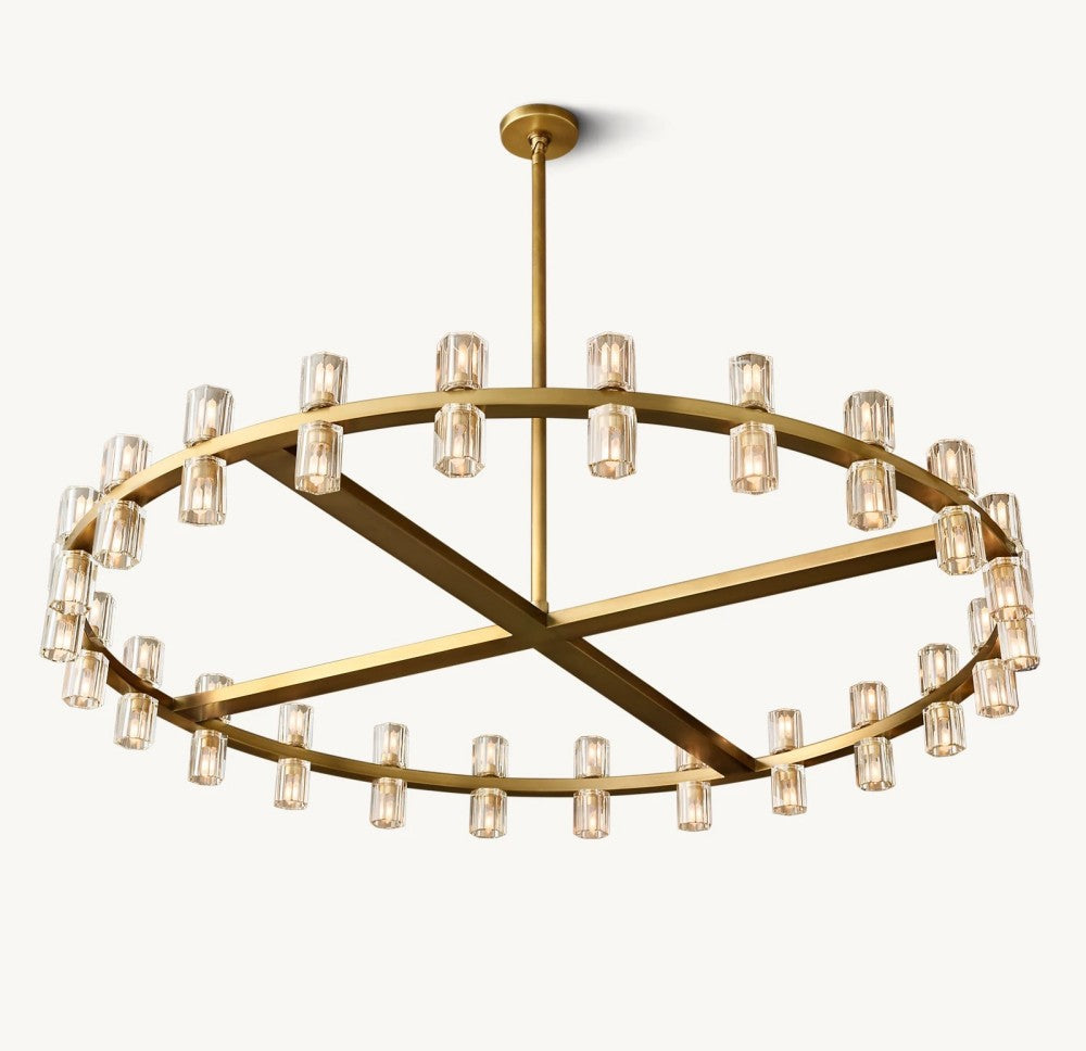 Akachon Round Chandelier 48"