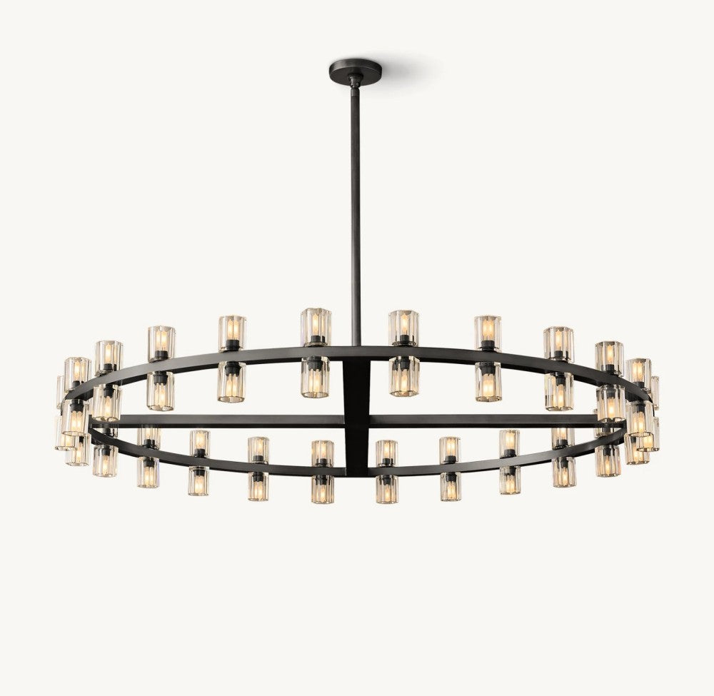 Akachon Round Chandelier 48"