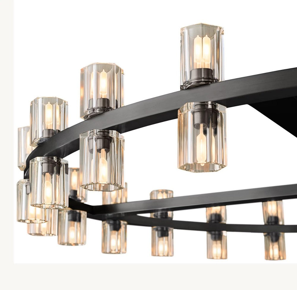 Akachon Round Chandelier 48"