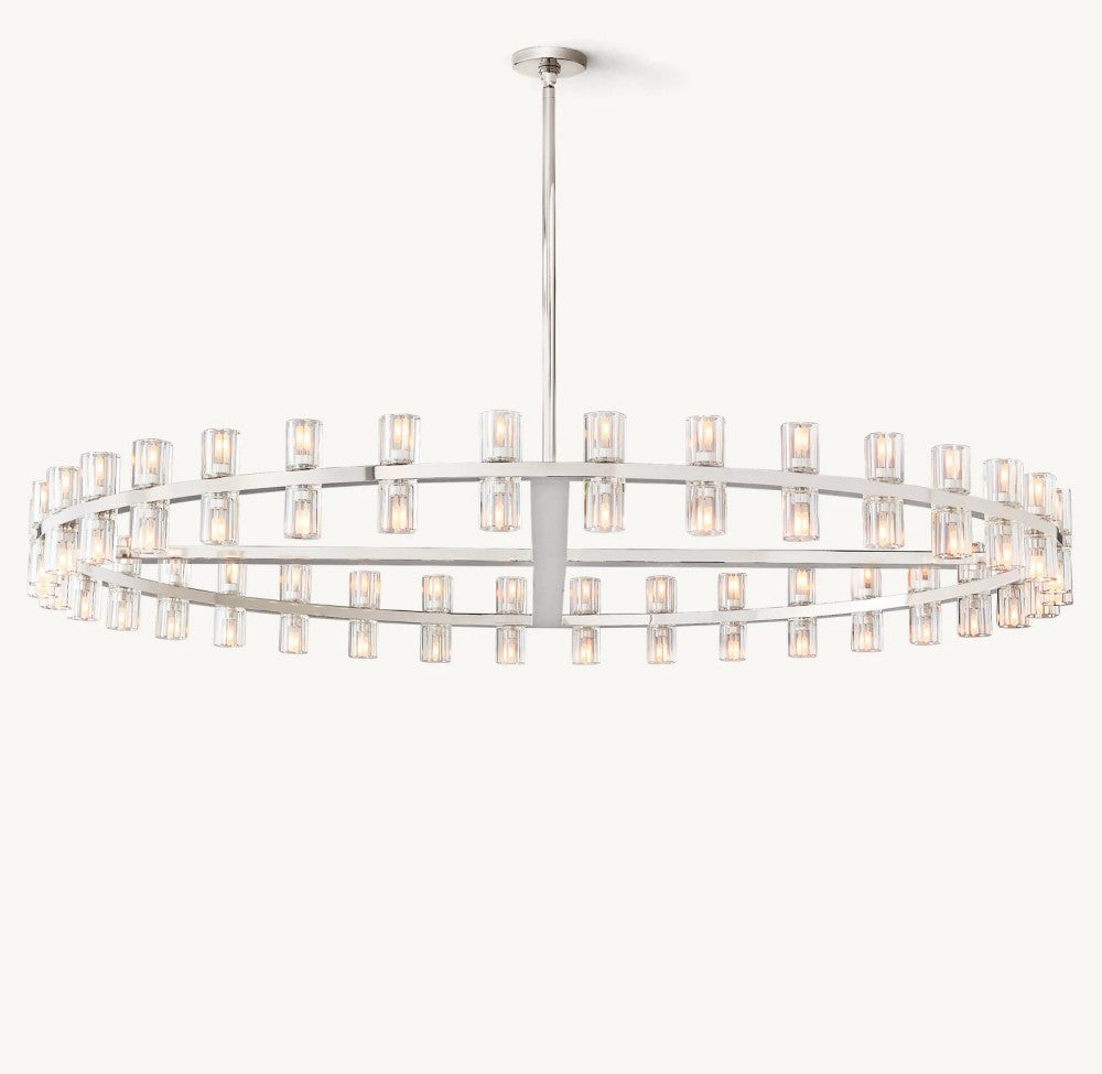 Akachon Round Chandelier 60"