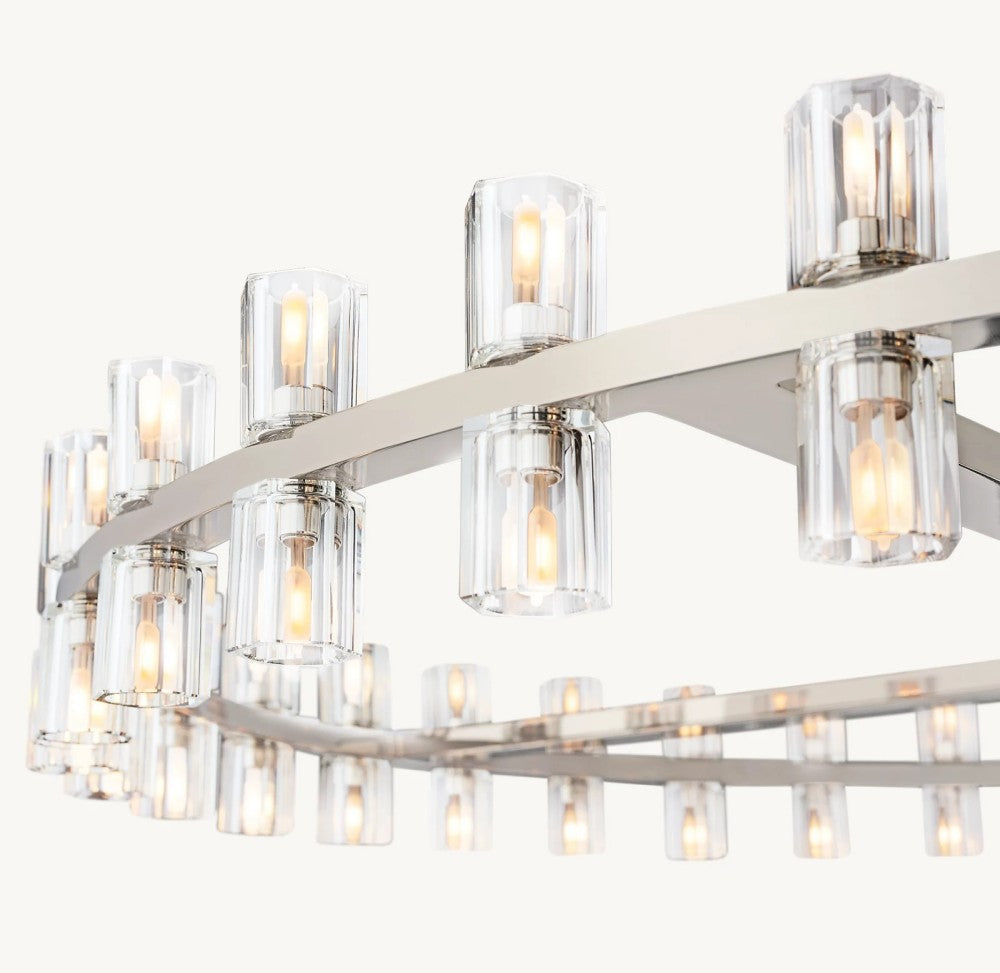 Akachon Round Chandelier 60"