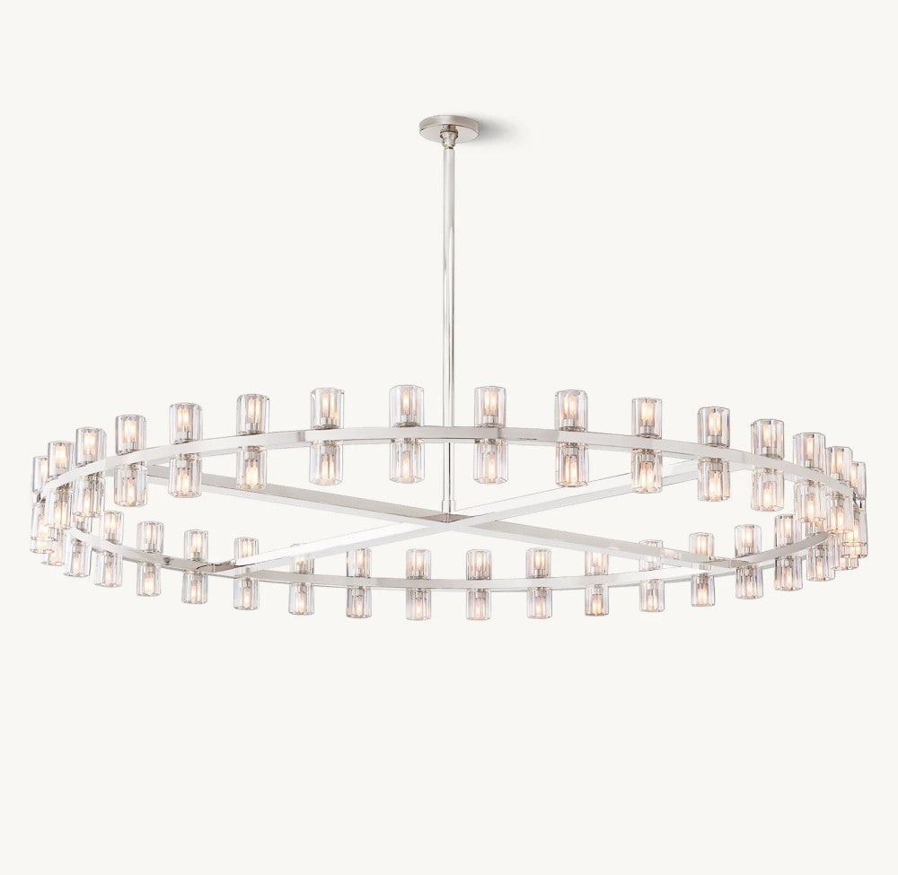 Akachon Round Chandelier 60"