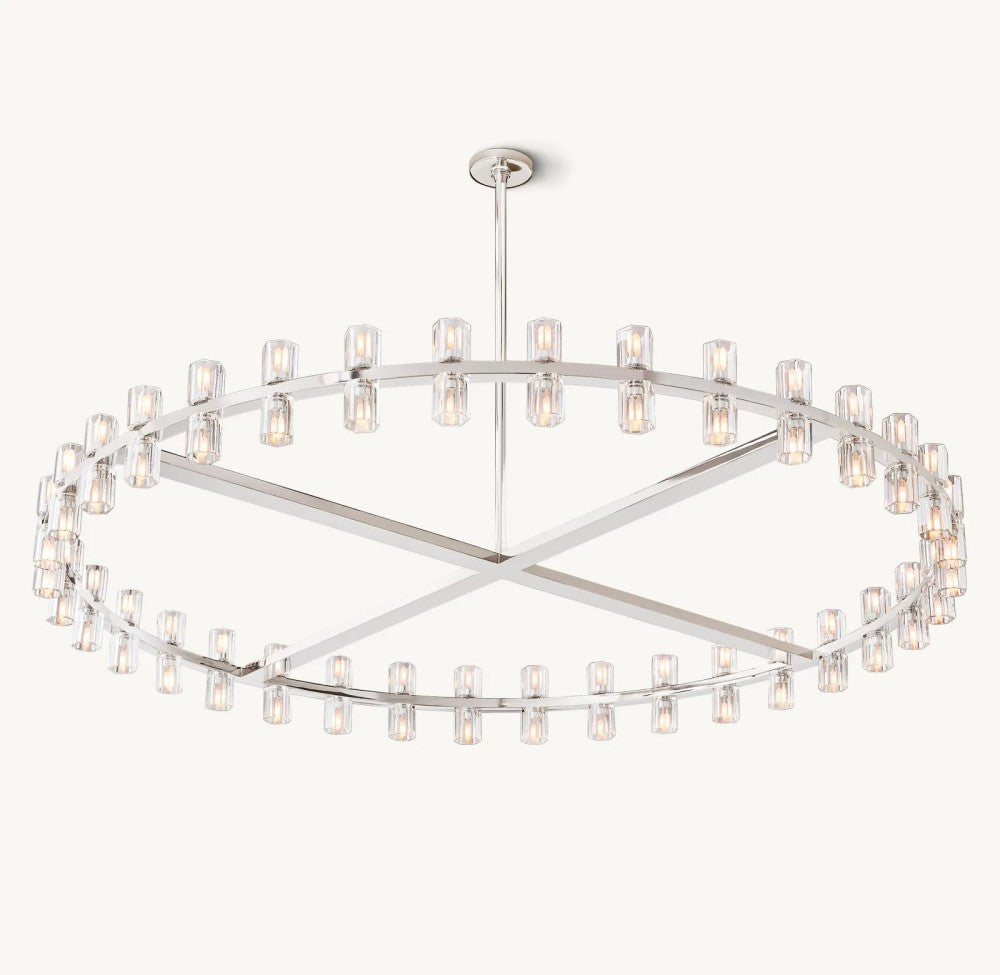 Akachon Round Chandelier 60"