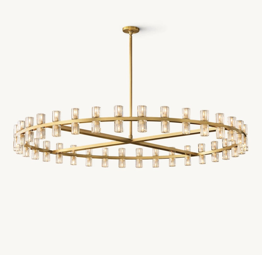 Akachon Round Chandelier 60"
