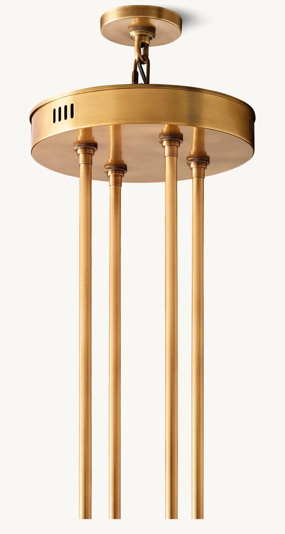 Akachon Round Two-Tier Chandelier 60"