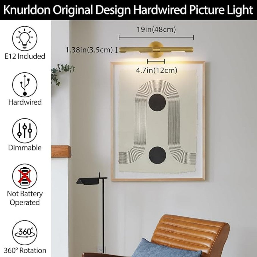 Amti Cylindrical Picture Light