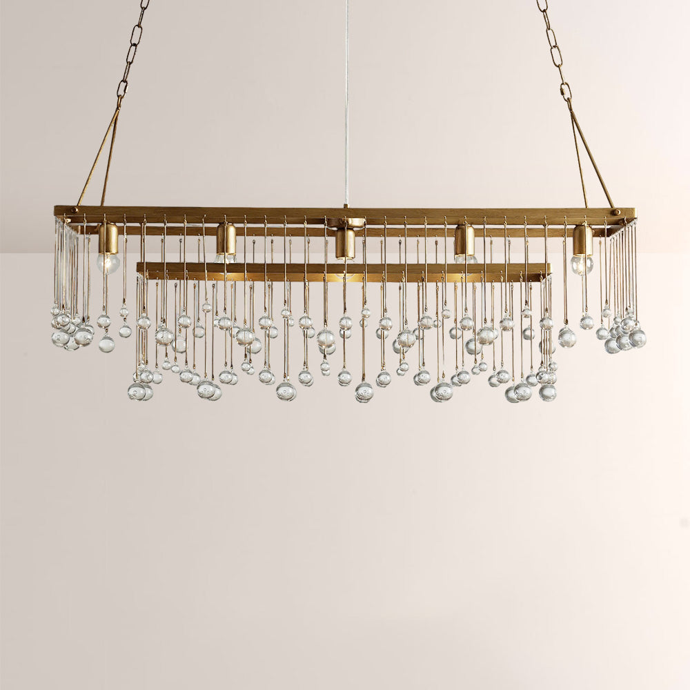 Aubluxe Rectangular Chandelier