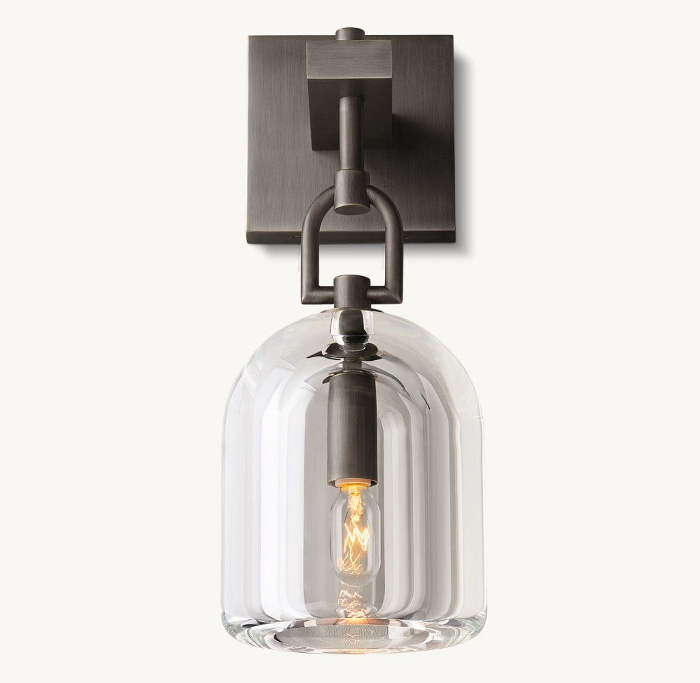 Begavet Cloche Sconce