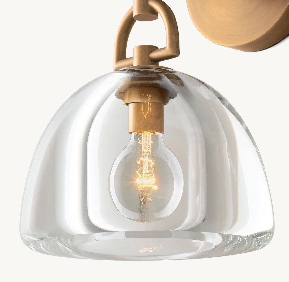 Begavet Dome Sconce