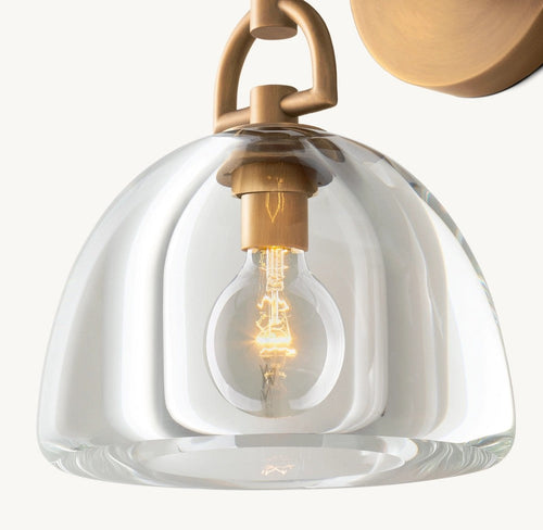 Begavet Dome Sconce