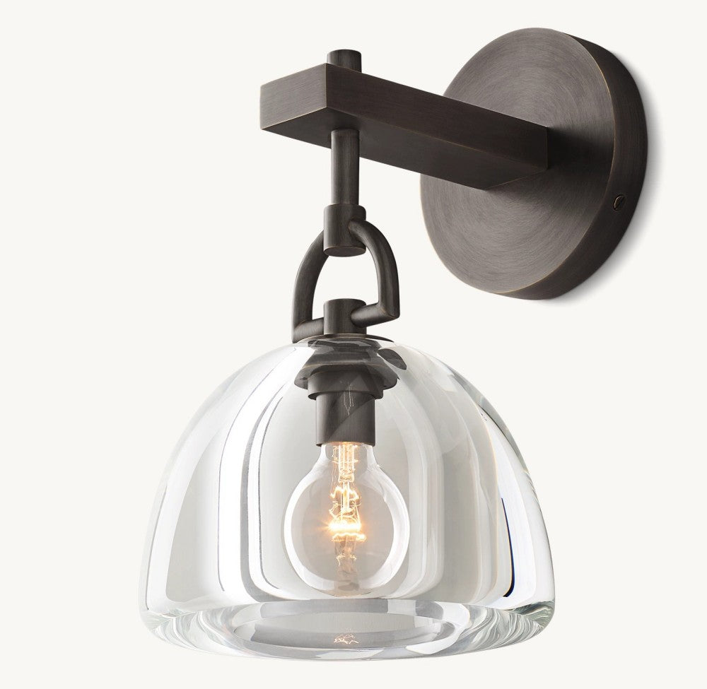 Begavet Dome Sconce