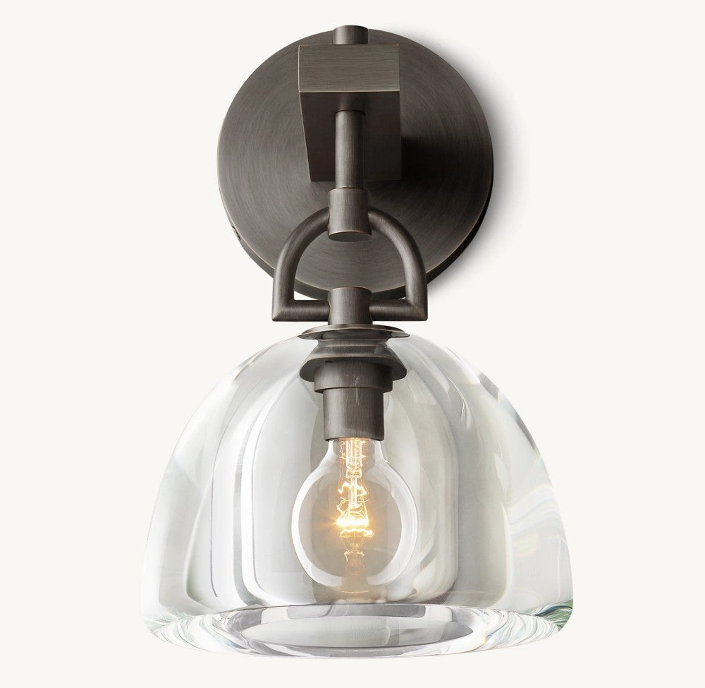 Begavet Dome Sconce