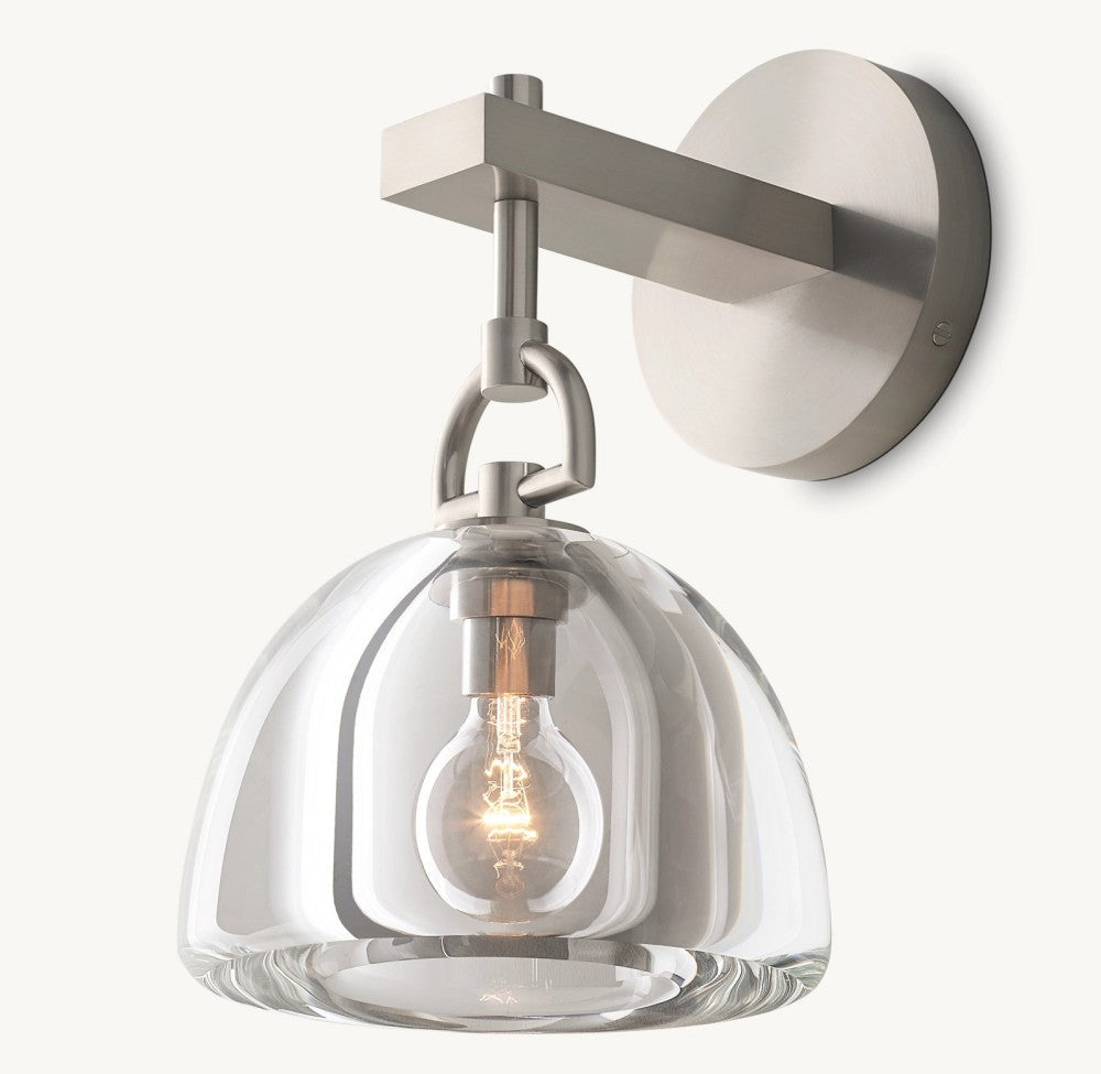 Begavet Dome Sconce