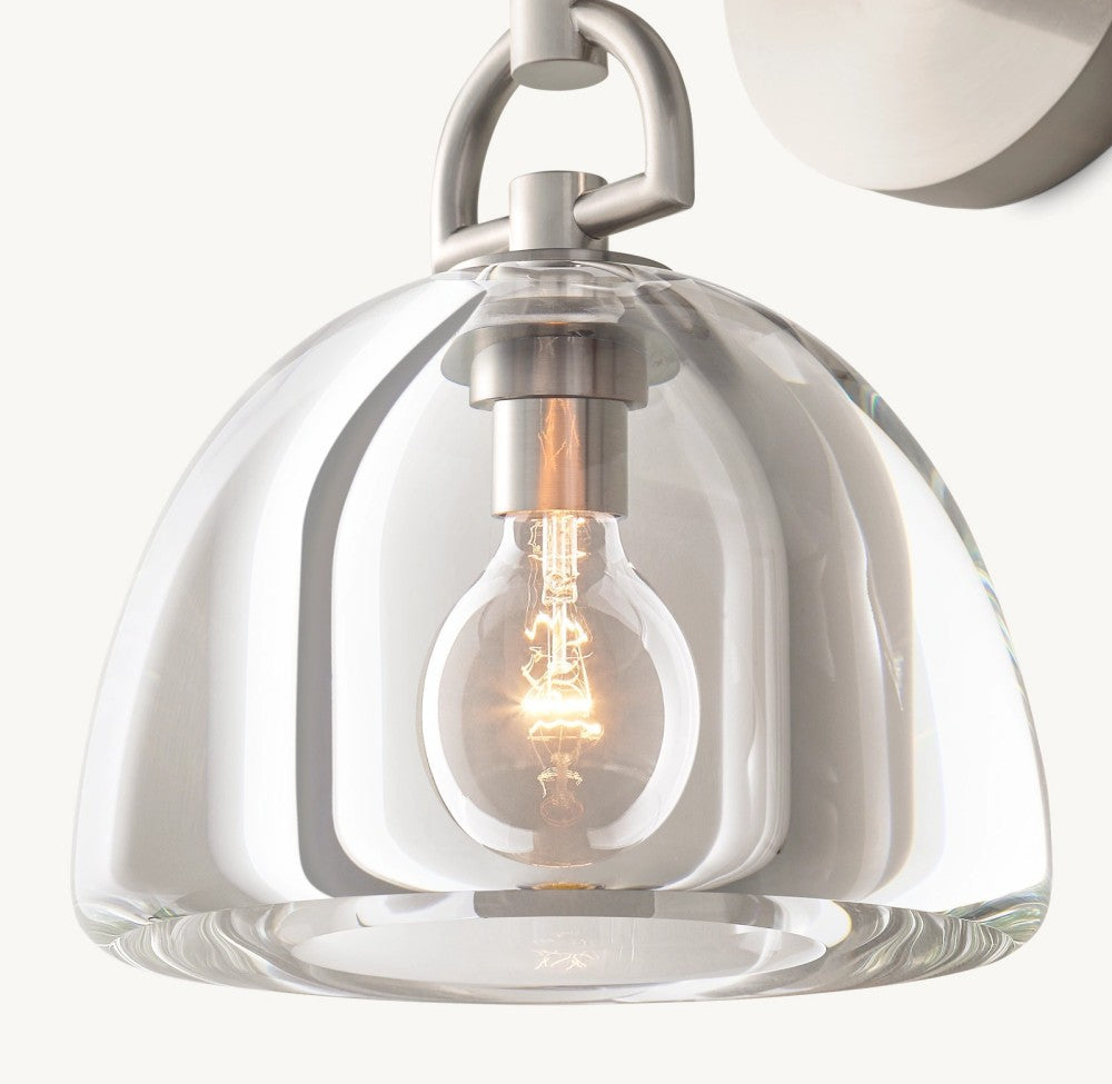 Begavet Dome Sconce