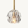 Bulle Cristal Glass Rod Pendant