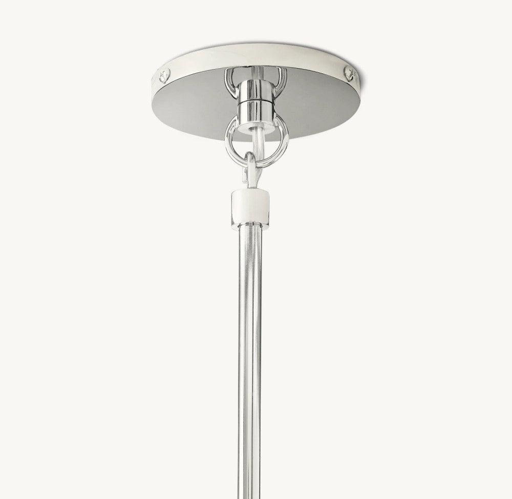Bulle Cristal Glass Rod Pendant