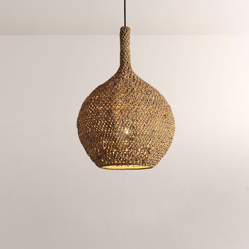 Cairo Crocheted Seagrass Pendant