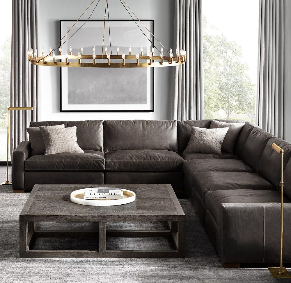 Camena Vintage Candelabra Round Chandelier