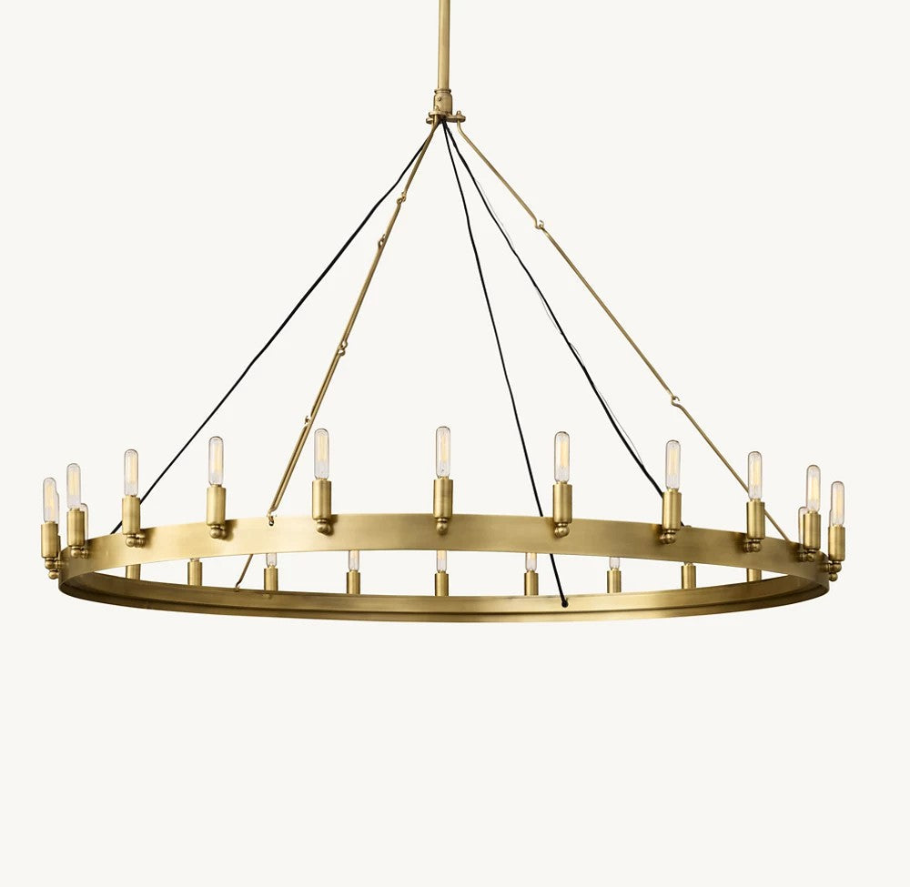 Camena Vintage Filament Round Chandelier