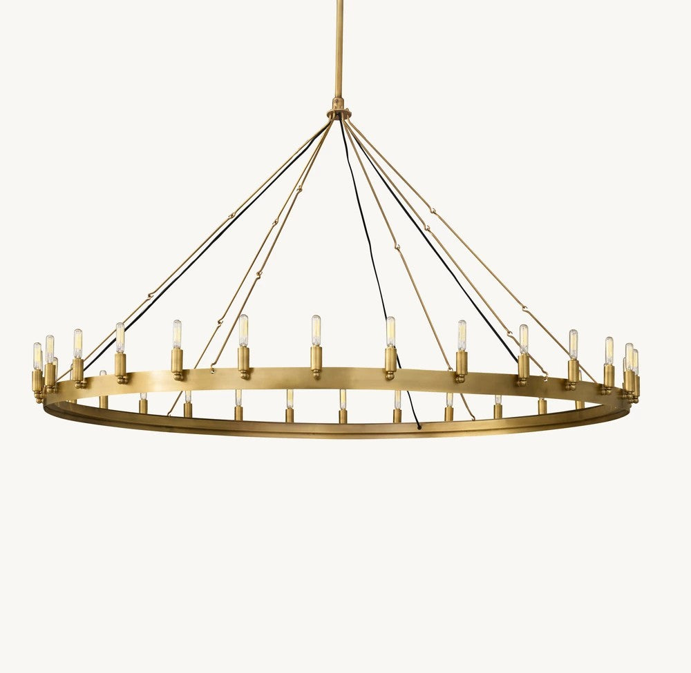 Camena Vintage Filament Round Chandelier