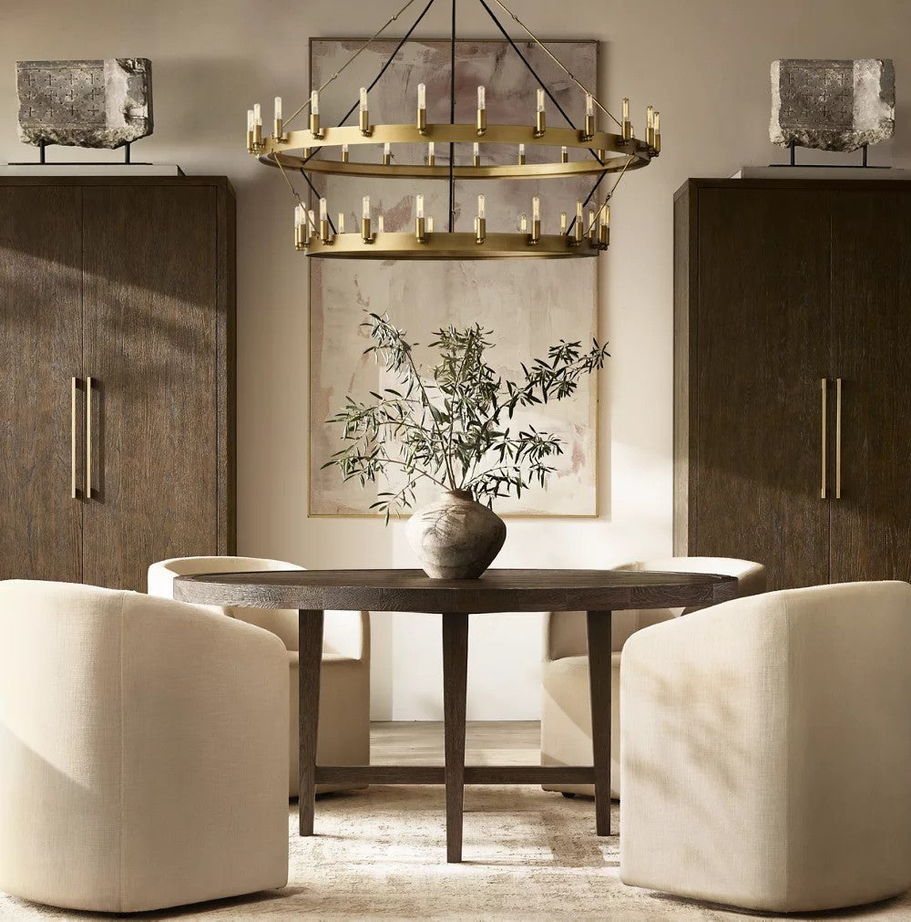 Camena Vintage Filament Two-Tier Chandelier
