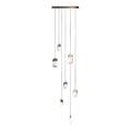 Chandelier for Staircase Full Copper Luxury Crystal Ceiling Light