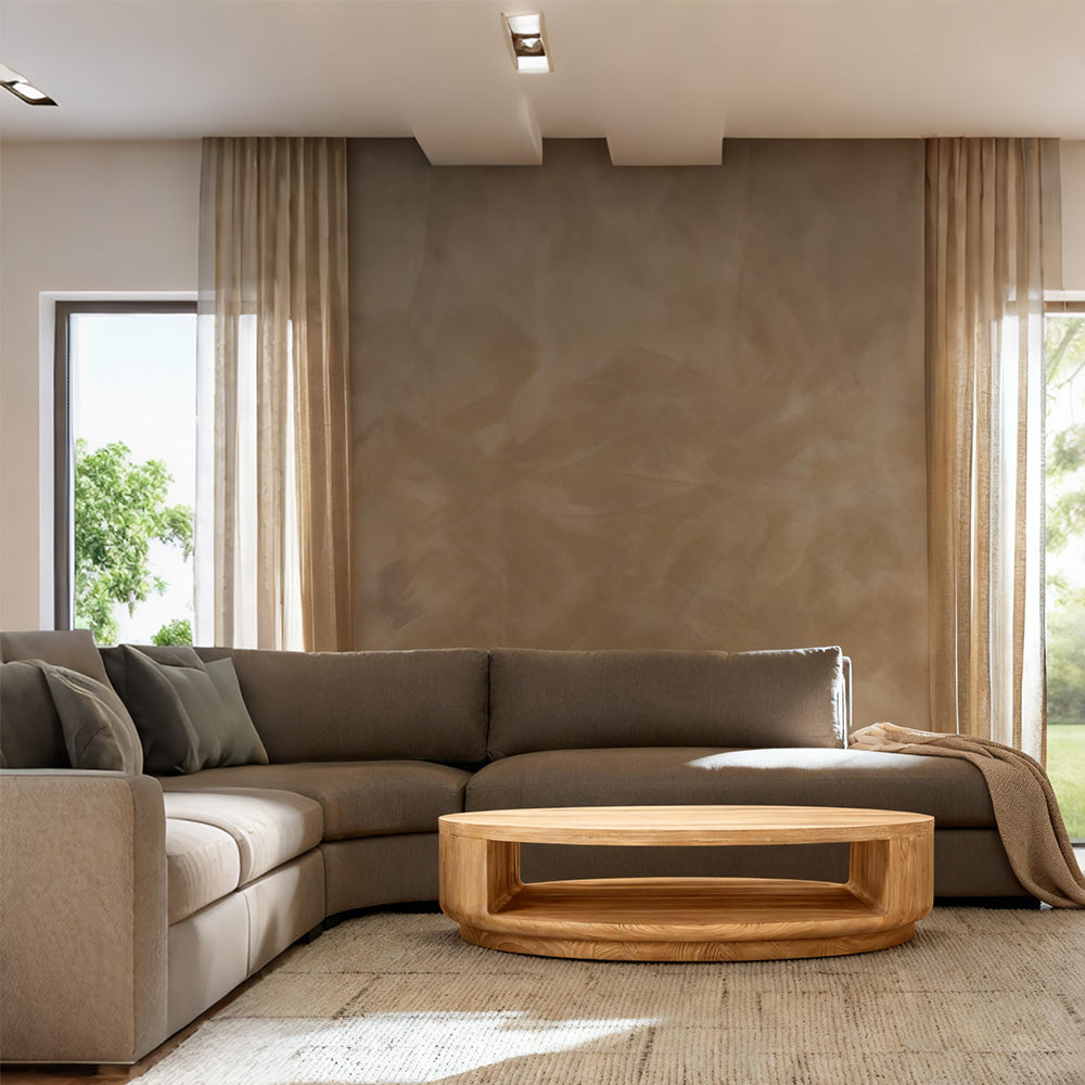 Cirglam Open Round Coffee Table