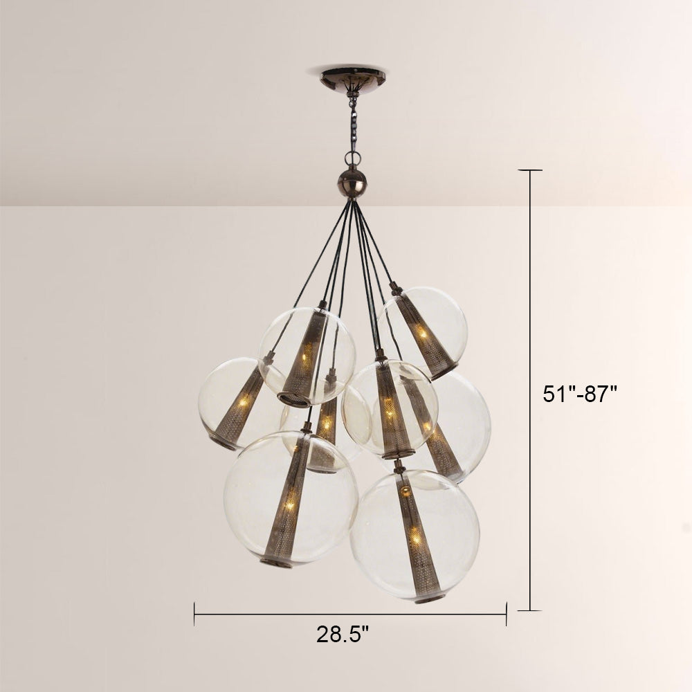 Clark Large Cluster Chandelier