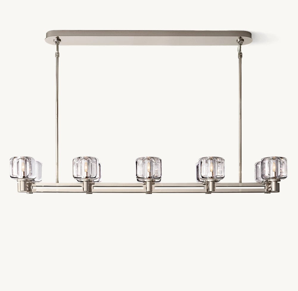 Delmare Double Linear Chandelier 54“
