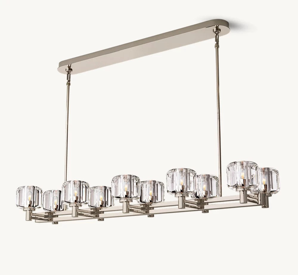Delmare Double Linear Chandelier 54“