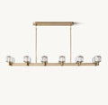 Delmare Double Linear Chandelier 72“